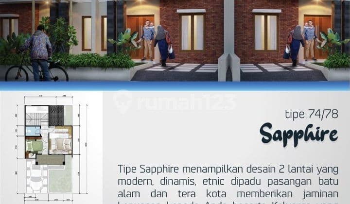 Rumah Baru Lebak Wangi Garden. Minimalis Asri dan Nyaman