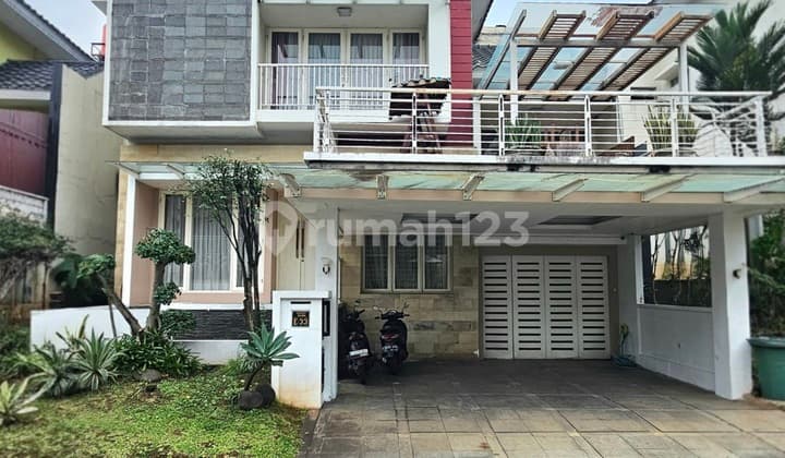 Kebayoran Garden House. Bintaro Jaya. Modern Minimalist. Fully Furnished, Move-In Ready.
