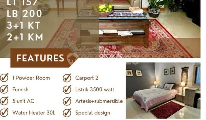 Termurah Rumah Furnish di Tanjung Sari Asri Residence Antapani