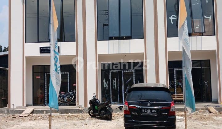 Ruko mewah pinggir jalan dijamin cuan lokasi raden saleh depok