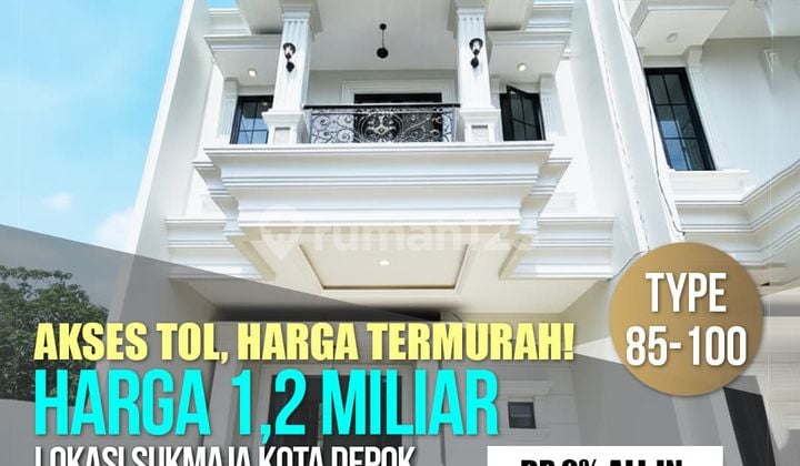 Nempel Pesona Khayangan Dekat Margonda & Kampus Ui Cicilan 4 Jtan
