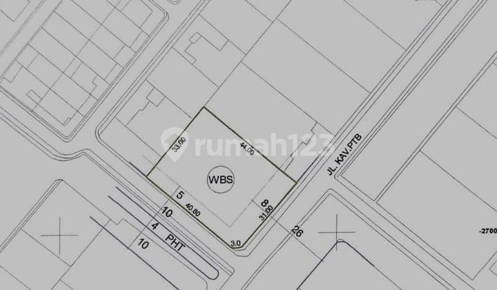 Tanah Kav. Ptb Duren Sawit