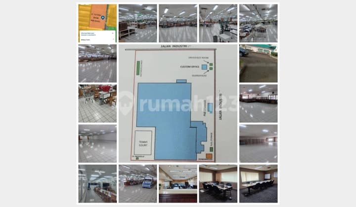 Jual Eks Pabrik Garment di Kawasan Industri Jatake Tangerang