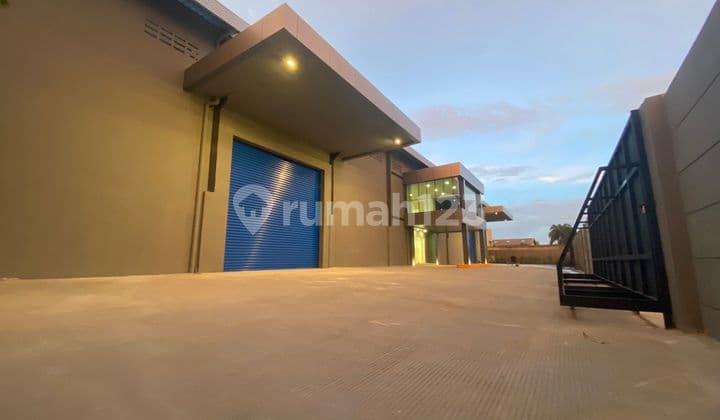 Dijual Gudang Sepatan Cocok untuk Pakai Sendiri atau Investasi Lokasi Strategis Bebas Banjir Akses Kontainer Kawasan Industri