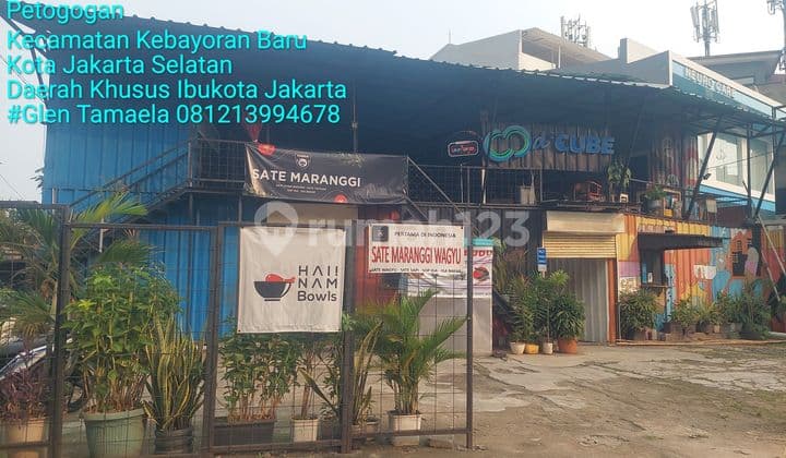 Tanah Murah Bonus Bangunan di Jl Wolter Monginsidi, Kebayoran Baru. Dkt ke Senopati