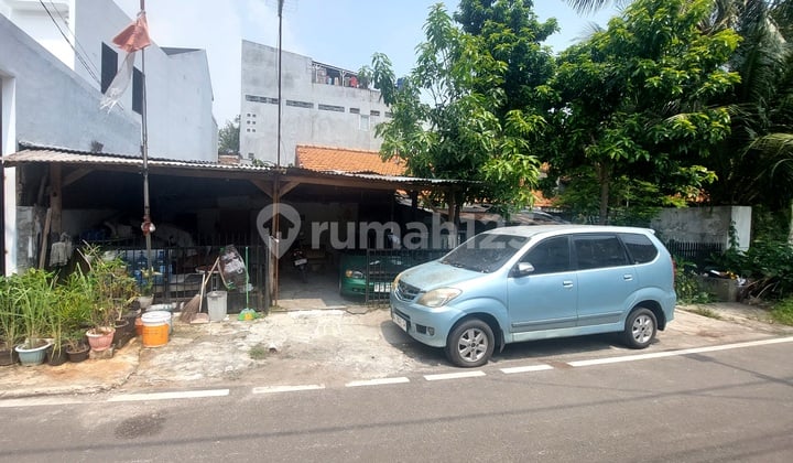 Rumah Lama Hitung Tanah di Cempaka Putih Barat. Dkt ke Jl Percetakan Negara