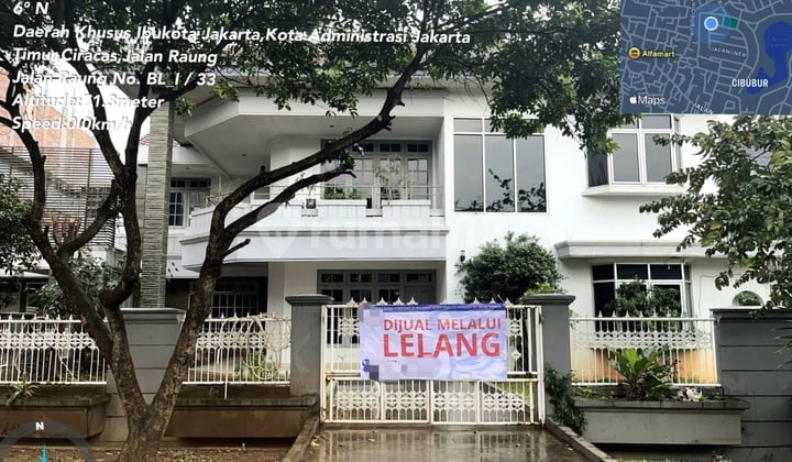 Rumah Murah 2 Lantai di Bukit Permai Cibubur, Ciracas. Dkt ke Tol Jagorawi