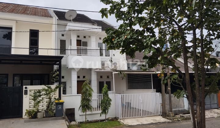 Most Economical 2-Story House Fully Renovated Ready to Occupancy 3+1 Bedrooms Facing Garden in Melati Mas Serpong
