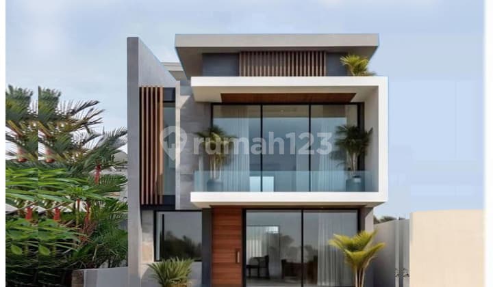 Termurah Rumah siap huni utk Keluarga Muda, type Modern Glass House 3 kt & 3Km di Serpong