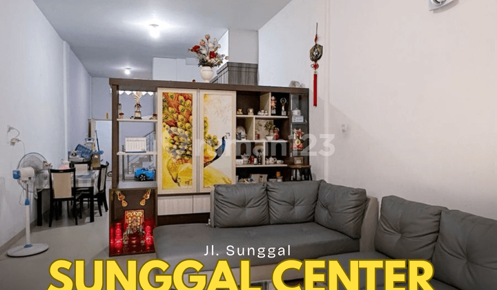 Dijual Rumah Siap Huni di Komplek Sunggal Center Jalan Sunggal