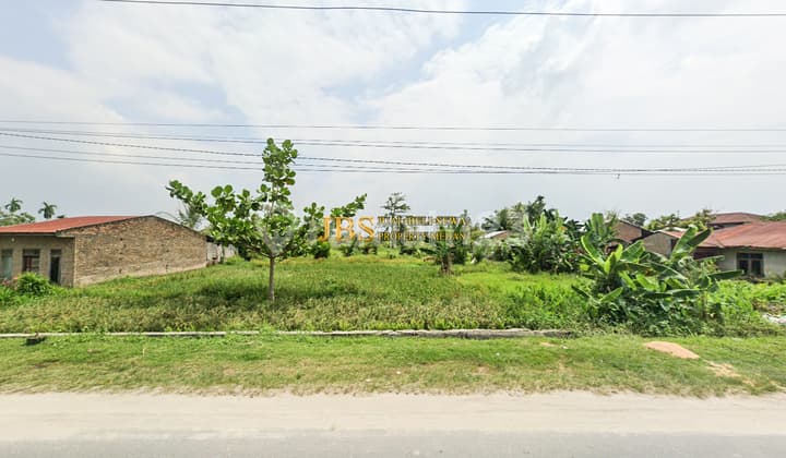 Dijual Tanah Kosong Jalan Rumbia Daerah Batang Kuis
