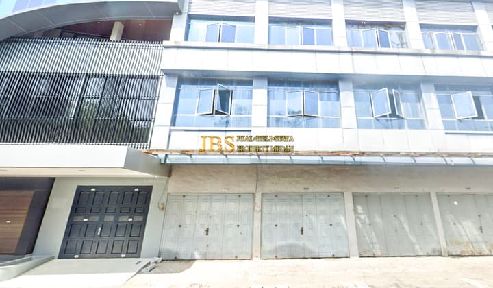 Disewakan Ruko Gandeng di Komplek CBD Polonia Blok AA - Medan