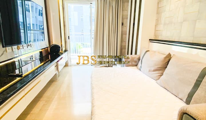 Jual Apartemen Fully Furnished Podomoro City Deli Medan Tower Liberty