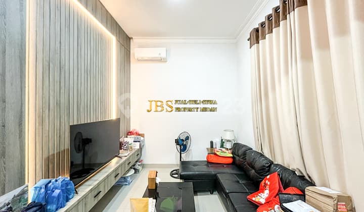 Rumah Hook Full Furnished Komplek Citraland Gama City Cluster Grenadines