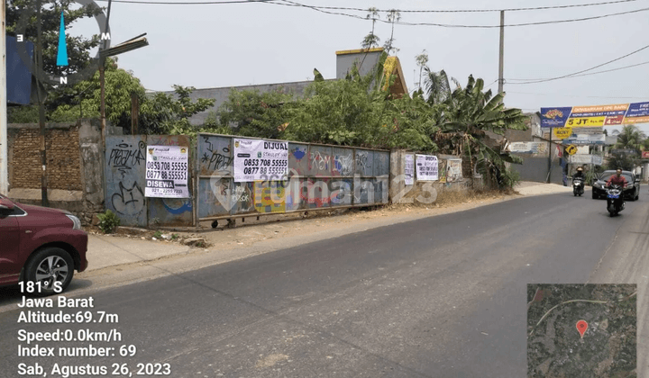 Jual Gudang Jl. Raya Pasar Settu, Telanjung, Cikarang Barat, Bekasi - Ppm
