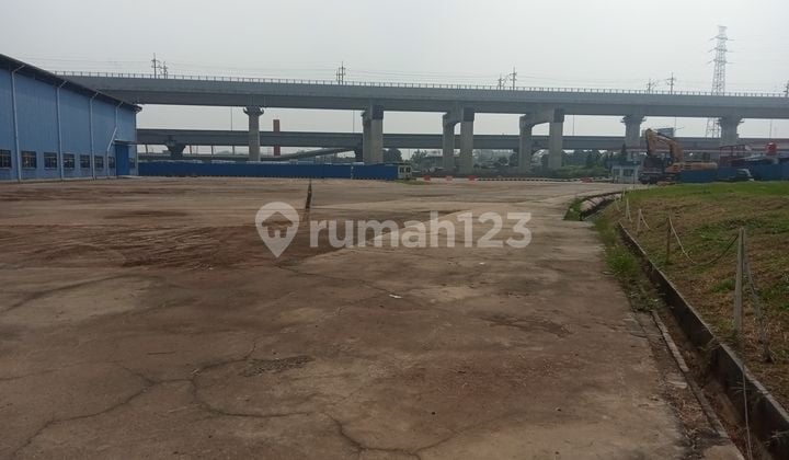 Disewa Gudang Outdoor Di Jl Tol Cikampek, Seluas 1014m2