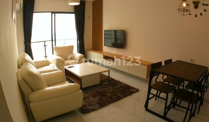 Apartemen 3br Full Furnished Siap Huni Dekat Aeon Skyhouse Bsd