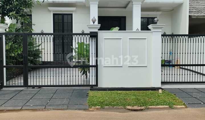 Rumah Baru Siap Huni Cantik Strategis Hadap Barat Kencanaloka Bsd