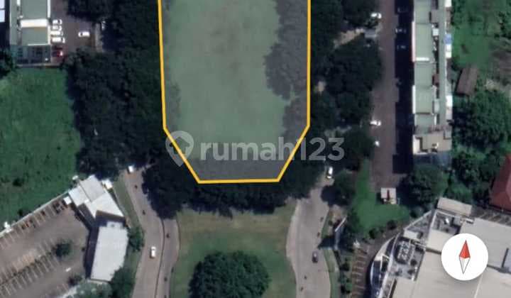 Kavling Komersil 3 Muka Luas 5000m2 Super Strategis Alam Sutera