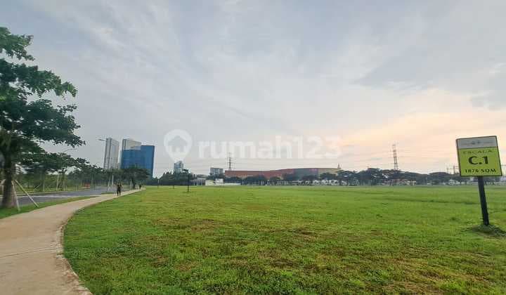 Kavling Komersial Siap Bangun Luas 3000 Meter Escala Alam Sutera
