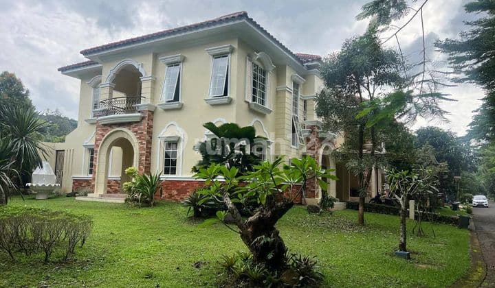Rumah 2 Lantai Asri Nyaman Aman Hadap Utara Timur The Green BSD