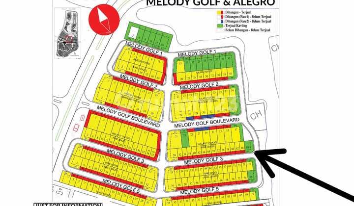 Dijual Kavling Golf Island (Melody), PIK