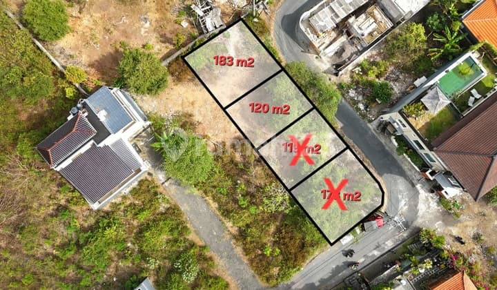 Tanah di Nusa Dua - Jln Darmawangsa , Cocok untuk Villa