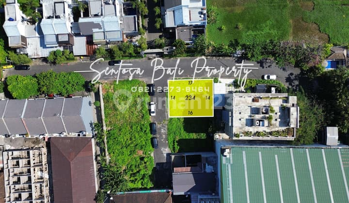 Tanah di Sunset road kuta Bali 234m²
