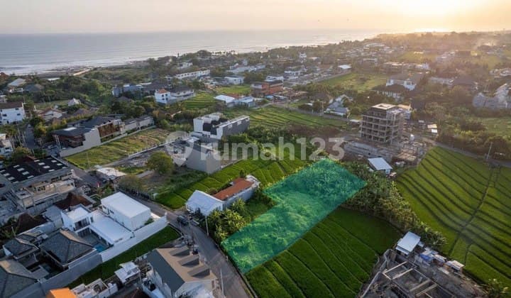 Tanah 1470 m2 di Pererenan Canggu dekat Pantai
