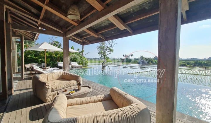 Luxury Villa View Hamparan sawah di Nyanyi Badung Bali 1960 m2