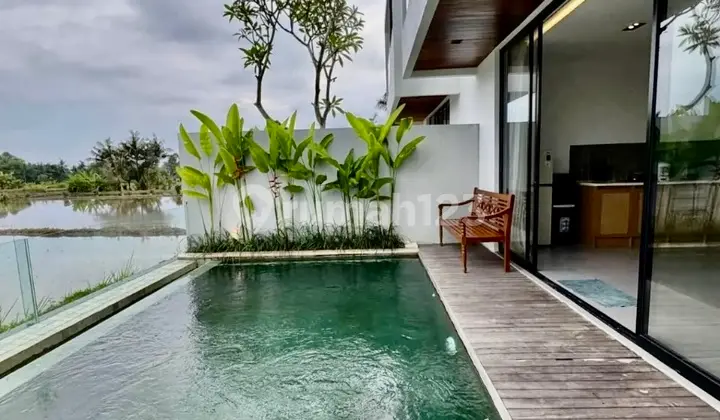Villa View Sawah 2br Luas 144m2 Singakertha Ubud