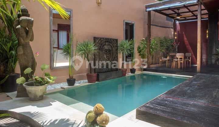 Lease Hold Villa Central Ubud 2br Land 200m2