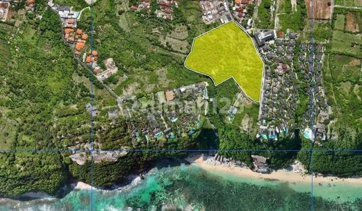 Tanah 2,75 hektar Ocean View di Karma kandara Ungasan