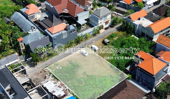 Freehold land sale 757m2 - kuta Family Merthanadi Kerobokan