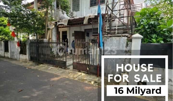 Ciragil Kebayoran Baru For Sale Rumah Tua Hitung Tanah Prime Area Jakarta Selatan