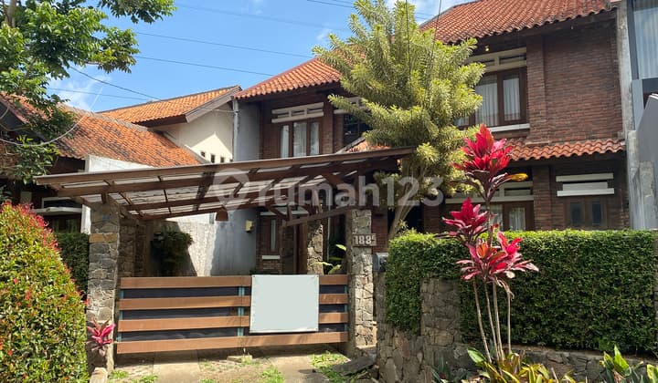 Rumah Etnik Full Furnished, Cocok Untuk Villa, Setiabudi Regency