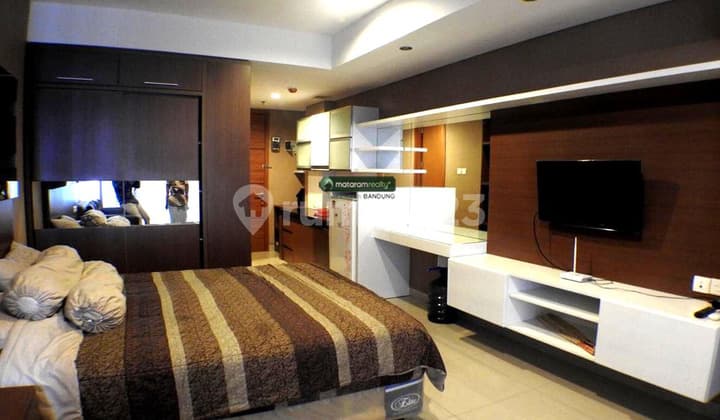 Apartemen Dago Suite Tipe Studio, Full Furnished, Lux, Lantai 11