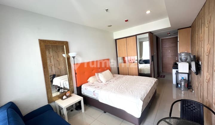 Apartemen Dago Suites Tipe Studio, Furnished, Lantai Rendah, Free IPL