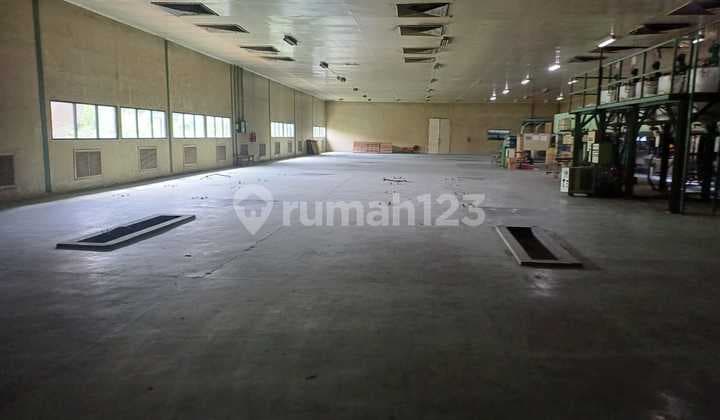Disewakan Gudang Jatiuwung Lt/Lb 800, Hrg Rp. 37500/M2/Bln Akses Cont 40 Feet