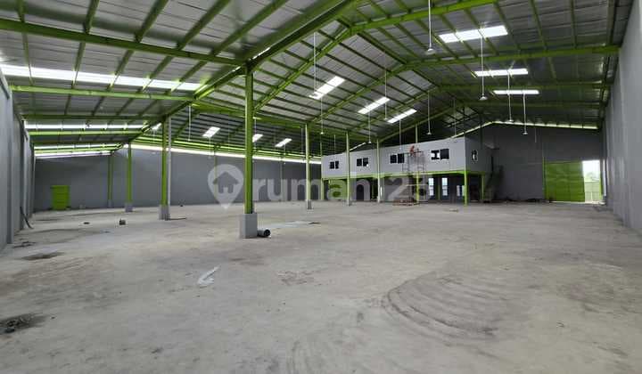 For Rent Brand New Warehouse Balaraja Timur Land 1512 Building 1728 Office Access 40 Feet Container 4 Units Available