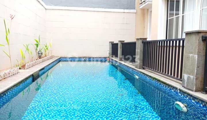 Rumah Alam Sutera Onyx 12x20 Furnish With Swimming Pool