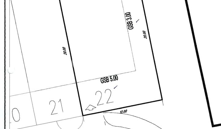 For Sale BSD Sevilla Plot Side Garden Cheap