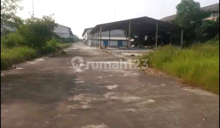 Pabrik Gudang Cikande Murah 1.2jt m Akses Kontainer Jawilan Serang
