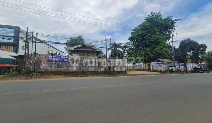 Tanah Strategis Menghadap Jalan Raya Jonggol Jawa Barat