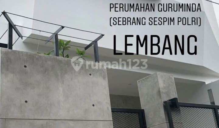 Hunian Nyaman 2 Lantai di Lembang, SHM