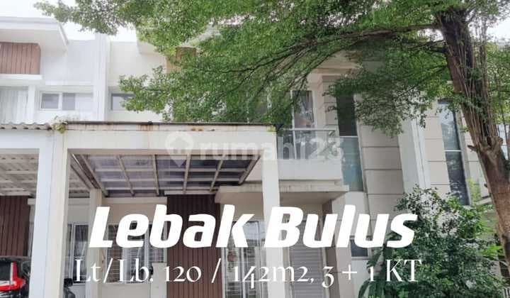 For Rent Rumah 2 Lantai Siap Huni Di Lebak Bulus, Jakarta Selatan