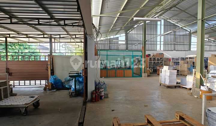 Turun Harga, Gudang di Kampung Melayu Teluk Naga ,Siap Usaha, Ada Mess Karyawan, Akses Contaiber 40 Feet, untuk Industri, Yo