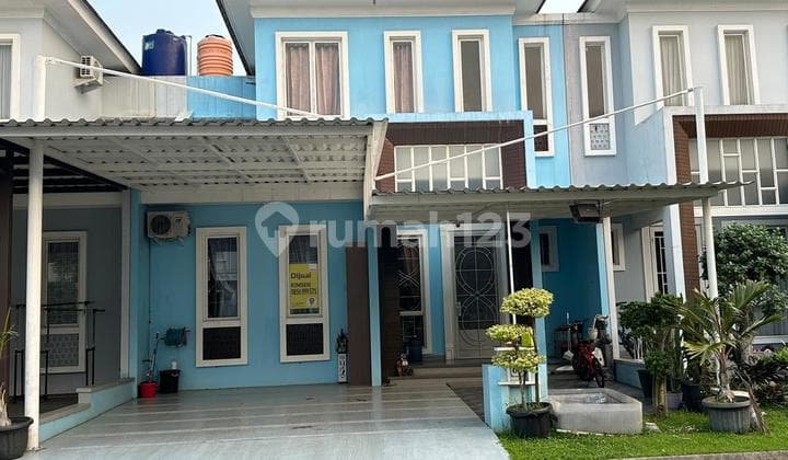 Jual Harga Modal Rumah Suvarna Sutra Cluster Chiara Ukuran 8x16, Siap Huni