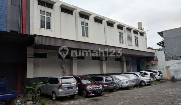 Gudang Tipar Cakung Luas 600M Bangunan 3.5 Lantai Masih Nego