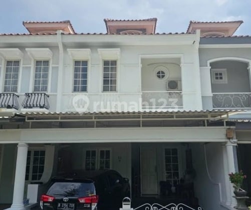 rumah bukit gading 120m kondisi semi furnish jarang ada